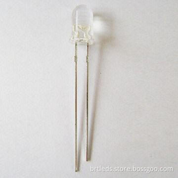 5mm Round Blue Emitted LED Lamp with Blue Diffused Lens and 468nm Wavelength